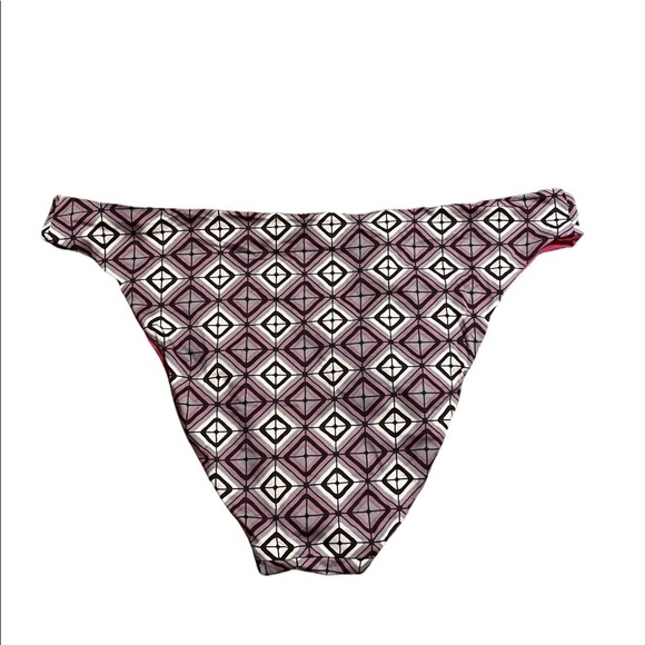 La Perla Bikini Bottom NWT Pink Gray Black Size 8 - Picture 6 of 10